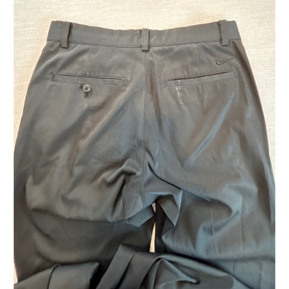 Nike Golf Dri-Fit Tour Performance Men Flat Front Pants Black Size 28x30 Golf - Picture 10 of 12